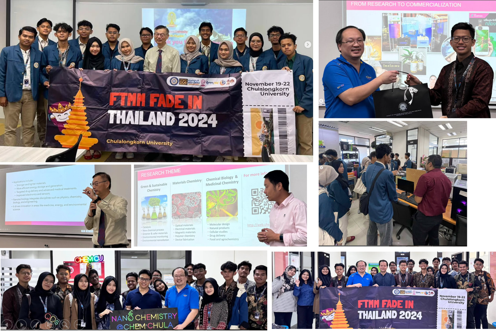 Read more about the article Bridging Knowledge and Collaboration: FTMM Students’ Enriching Visit to Chulalongkorn University